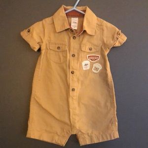 Carter’s Adventure Romper - Like new - 12 months